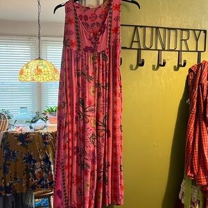 Easel beach swimsuit coverup Large